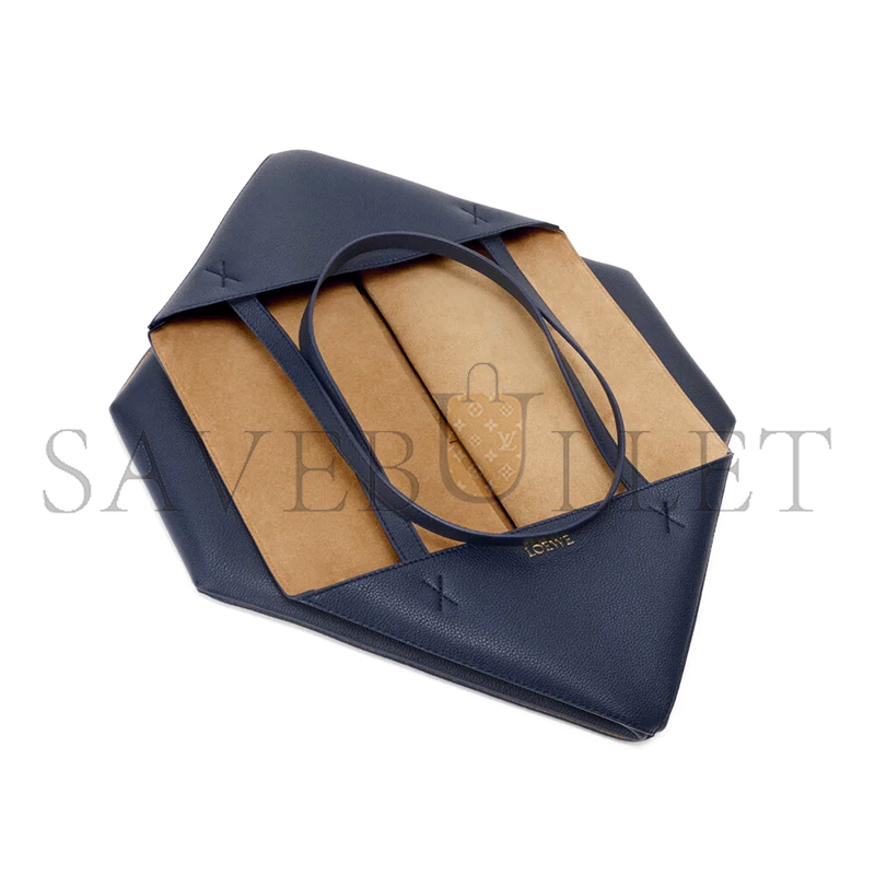 LOEWE LARGE HORIZONTAL PUZZLE FOLD TOTE IN SOFT GRAINED CALFSKIN A779PTWX01 (37*33*14.5cm)